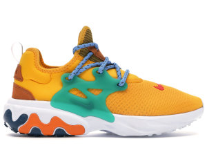 Nike  React Presto Breakfast University Gold/Habanero Red-Mystic Green-Cinder Orange-University Blue-Blue Force (AV2605-701)