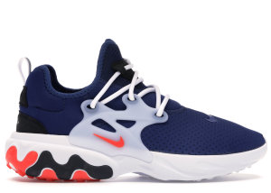 Nike  React Presto Rabid Panda Blue Void/Habanero Red-Team Red-Black-White (AV2605-400)