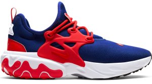 Nike  React Presto USA (2020) Obsidian/White-University Red (CW5586-400)