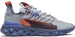 Nike  React Runner ISPA Wolf Grey Dusty Peach Wolf Grey/Sapphire-Dusty Peach (CT2692-001)