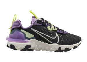 Nike  React Vision Gravity Purple Volt (W) Black/Smoke Grey/Gravity Purple (CI7523-002)