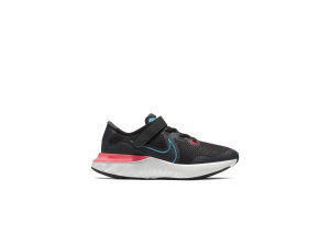 Nike  Renew Run Black Laser Blue (PS) Black/Laser Crimson/Dark Smoke (CT1436-090)