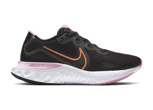 Nike  Renew Run Black White Pink (W) Black/White Pink-Orange Pulse (CK6360-001)
