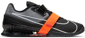 Nike  Romaleos 4 Anthracite Orange Black Anthracite/Total Orange-Black-White (CD3463-018)