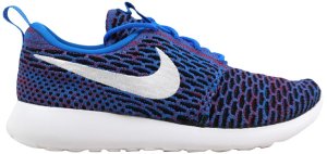 Nike  Roshe One Flyknit Photo Blue/White-University Red-Black (W) Photo Blue/White-University Red-Black (704927-404)