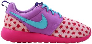 Nike  Roshe One Print Prism Pink (GS) Prism Pink/Blue-Fuchsia (677784-604)