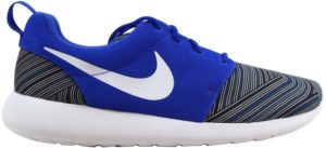Nike Roshe One Print Racer Blue Racer Blue/White-Blue Grey-Blue Lagoon (655206-416)