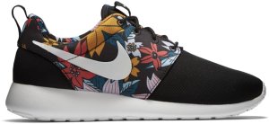 Nike Roshe Run Black Floral Aloha (GS) Black/Sail (599432-090)