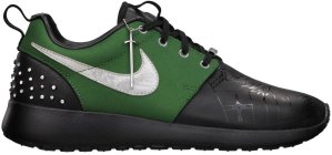 Nike  Roshe Run Doernbecher (GS) Black/Fortress Green-Metallic Silver (640635-030)