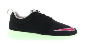 Nike  Roshe Run FB Yeezy Black/Pink Flash-Fresh Mint-Chrome (580573-063)