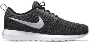 Nike Roshe Run Flyknit Dark Grey Black/White-Dark Grey-Cool Grey (677243-010)