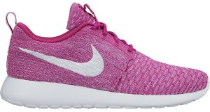 Nike  Roshe Run Flyknit Fuchsia Flash (W) Fuchsia Flash/White-Atomic Purple (704927-500)