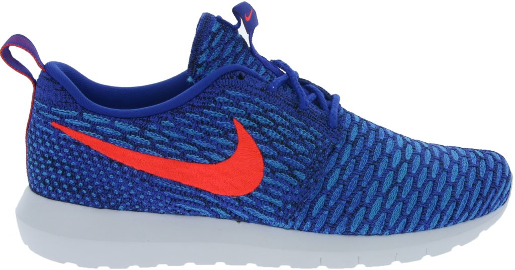 Nike Roshe Run Flyknit Game Royal Bright Crimson Game Royal/Bright Crimson (677243-401)