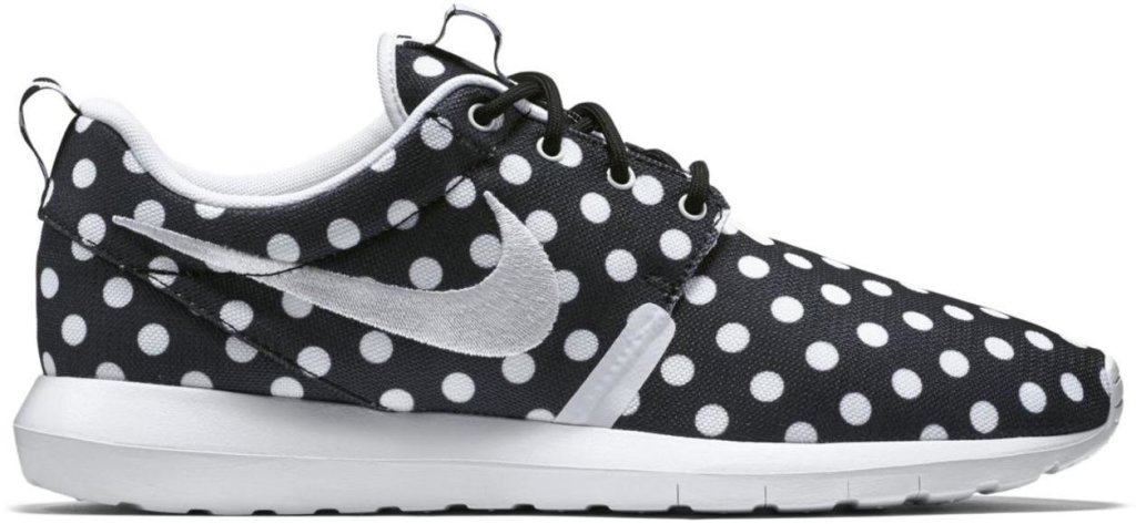 Nike Roshe Run Polka Dot Pack Black Black/White – Wolf Grey (810857-001)