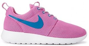 Nike Roshe Run Red Violet Green Abyss (W) Red Violet/Green Abyss-Wolf Grey-White (511882-502)