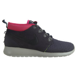 Nike  Roshe Run Sneakerboot Gridiron/Dark Obsidian-Pinkfl-Volt Gridiron/Dark Obsidian-Pinkfl-Volt (615601-006)