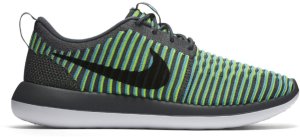 Nike  Roshe Two Flyknit Gamma Blue Dark Grey/Gamma Blue-Volt-Black (844833-004)