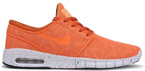 Nike  SB Air Max Stefan Janoski 2 Safety Orange Safety Orange/Safety Orange-White (631303-881)