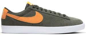 Nike SB Blazer Low GT Sequoia Kumquat Sequoia/White-Gum Light Brown-Kumquat (704939-302)