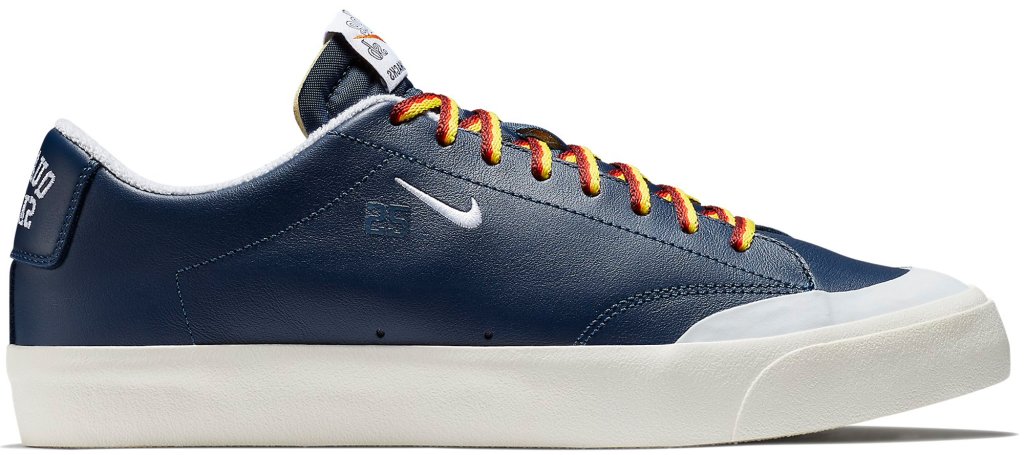 Nike SB Blazer Low XT Quartersnacks Navy Navy/White-Sail (AQ3499-411)