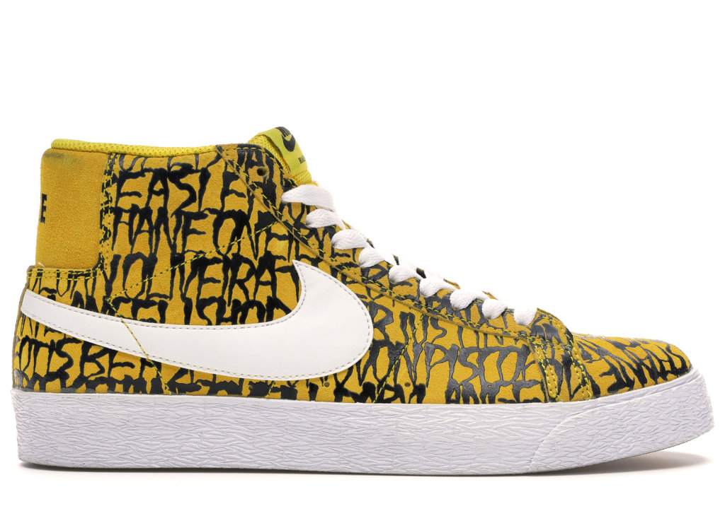 Nike SB Blazer Neckface Tour Yellow/White-Black (603639-710)