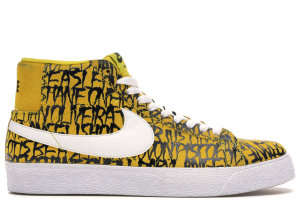 Nike SB Blazer Neckface Tour Yellow/White-Black (603639-710)