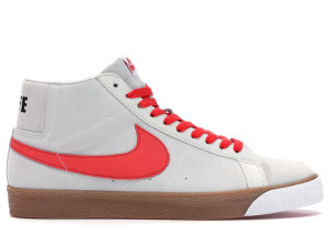 Nike  SB Blazer Swoosh Life White/Light Hot Red (314070-161)
