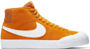 Nike  SB Blazer Zoom Mid Circuit Orange Circuit Orange/White-Gum Light Brown (876872-819)