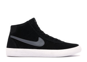 Nike  SB Bruin High Black Dark Grey (W) Black/Dark Grey-White (923112-001)