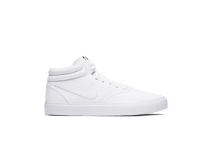 Nike SB Charge Mid Canvas Triple White White/White/White (CN5264-100)