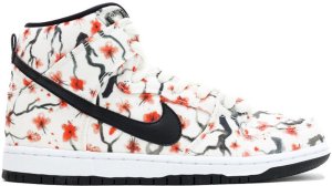 Nike  SB Dunk High Cherry Blossom Sail/Black-Light Crimson-White (305050-106)