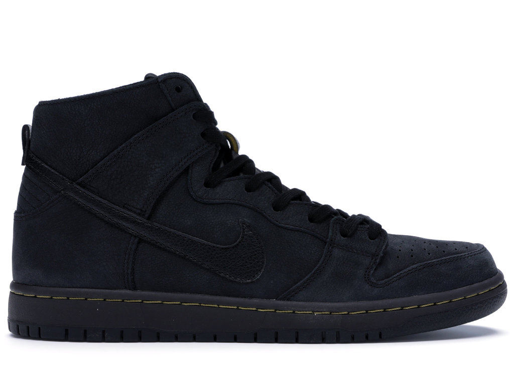 Nike SB Dunk High Deconstructed Doc Martens Black/Black-Velvet Brown-Peat Moss (AR7620-002)