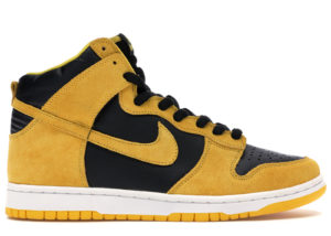 Nike SB Dunk High Iowa Black/Varsity Maize (305050-071)
