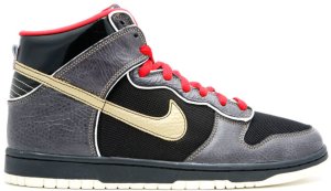 Nike SB Dunk High Marshall Amps Black/Metallic Gold (313171-071)