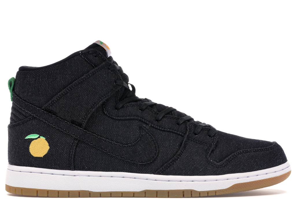 Nike SB Dunk High Momofuku Black/White-Laser Orange-Black (881758-071)