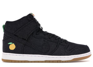 Nike SB Dunk High Momofuku Black/White-Laser Orange-Black (881758-071)