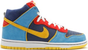 Nike  SB Dunk High Pacman Blue Frost/Midwest Gold (305050-471)