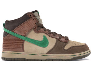Nike  SB Dunk High Wood Deck Tweed/Classic Green (313171-231)