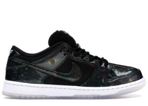 Nike SB Dunk Low 420 Intergalactic Black/Black-White-Metallic Cool Grey (883232-001)
