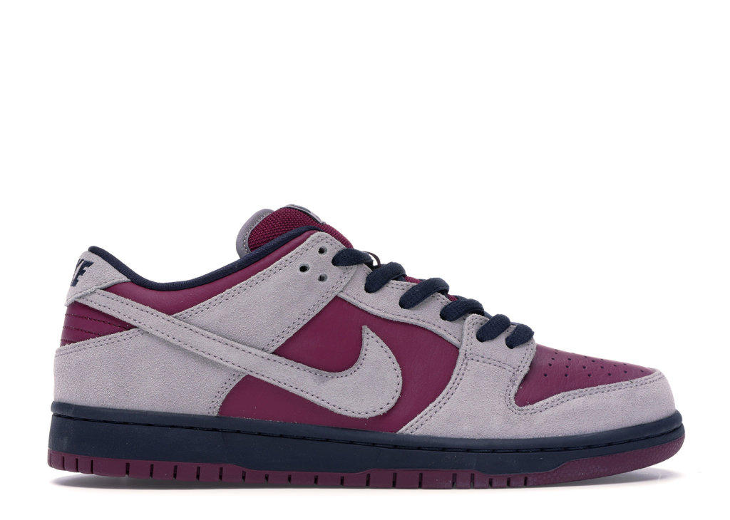 Nike SB Dunk Low Atmosphere Grey True Berry Atmosphere Grey/True Berry-Obsidian-Atmosphere Grey (BQ6817-001)