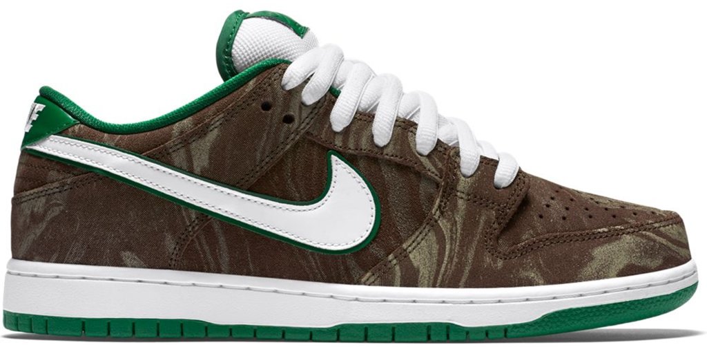 Nike SB Dunk Low Coffee Lovers Khaki/White-Pine Green-Baroque Brown (313170-213)