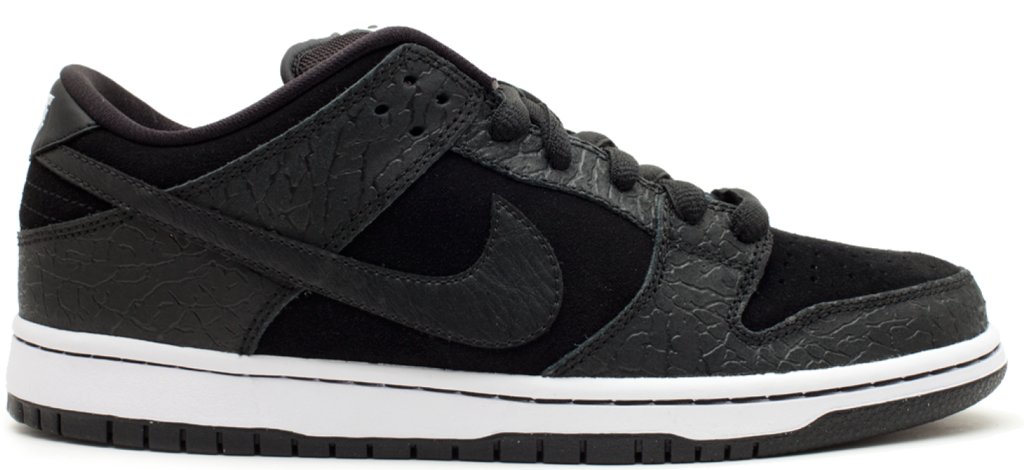 Nike SB Dunk Low Entourage (F&F) Black/Black-White-Varsity Red (313170-013)