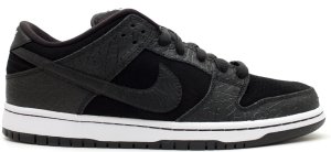 Nike SB Dunk Low Entourage (F&F) Black/Black-White-Varsity Red (313170-013)