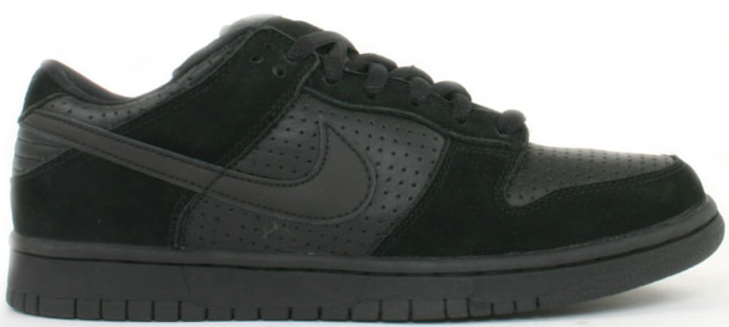 Nike SB Dunk Low Gino Iannucci 2 Black/Black-Black (304292-002)