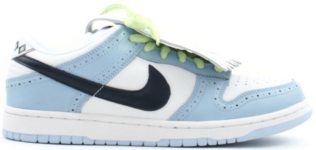 Nike SB Dunk Low Golf Pack Blue White/Midnight Navy-Blue Ice (313170-141)