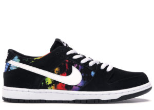 Nike SB Dunk Low Ishod Wair Tie Dye Black/White/Multi Color (819674-019)