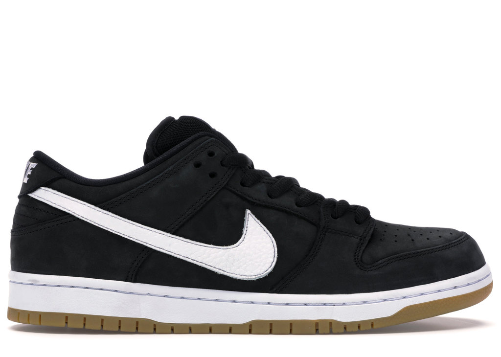 Nike SB Dunk Low Orange Label Black/White-Black-Gum Light Brown (CD2563-001)