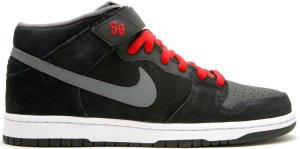 Nike  SB Dunk Mid Griptape Black/Light Graphite (314383-001)