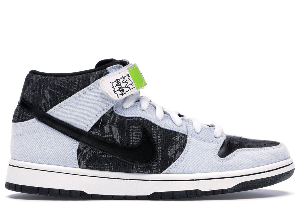 Nike SB Dunk Mid Heavy Mental Black/Black (314381-002)