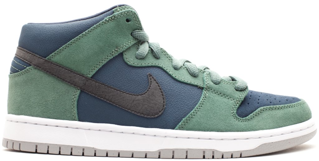 Nike SB Dunk Mid Nori Nori/Black-Black Lava-White (314383-304)
